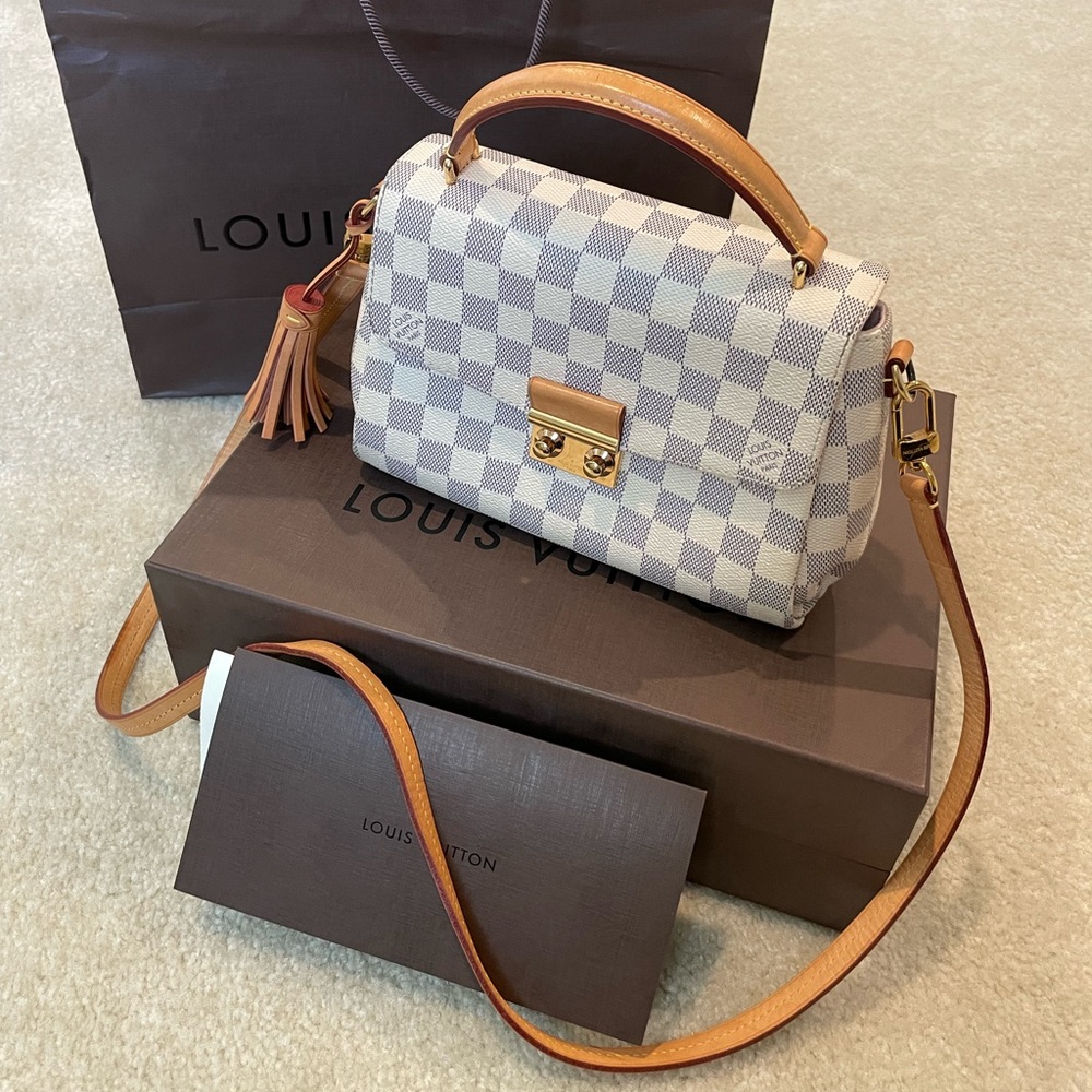 Louis Vuitton Croisette Damier Azul